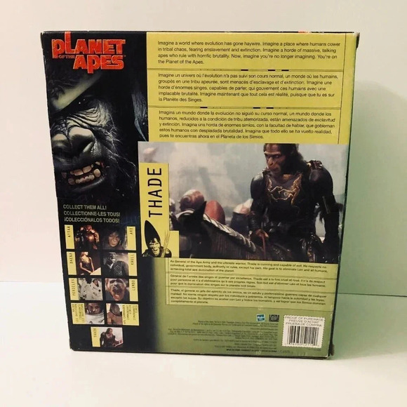 Vintage 2001 Planet of the  Apes Thade Hasbro Battle Steed Figure - Picture 3 of 16